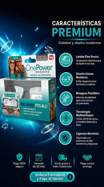 Lentes One Power Reader